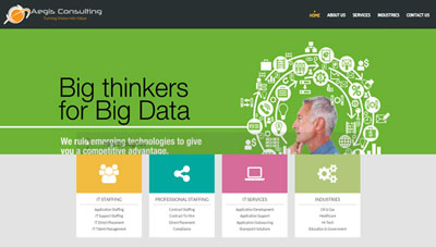 Aegis Consulting(US) Website by AltWare