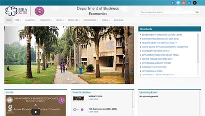 DBE DU Website by AltWare